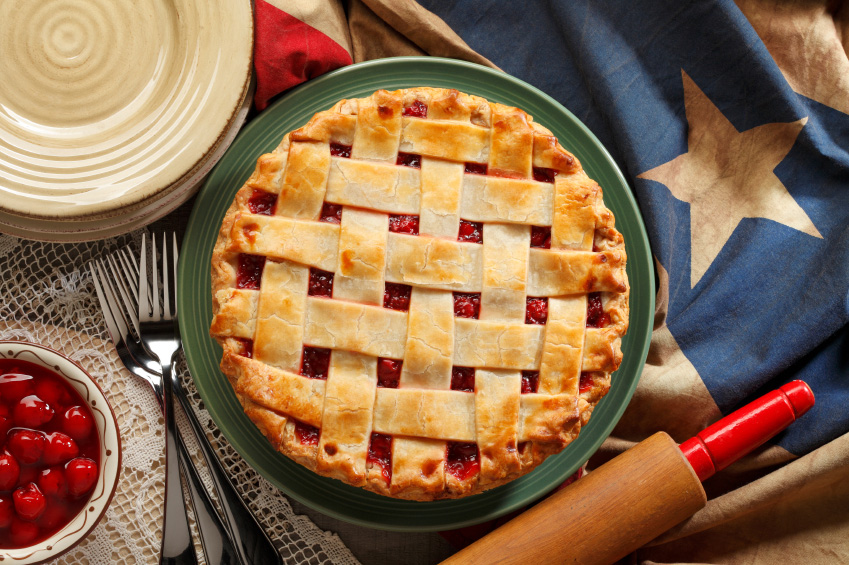 американский яблочный пирог