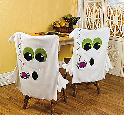 чехлы для стульев на хеллоуин, halloween chair covers