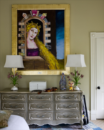 комод в винтажном стиле, интерьер и дизайн для дома