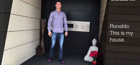 Криштиану Роналду показал дом